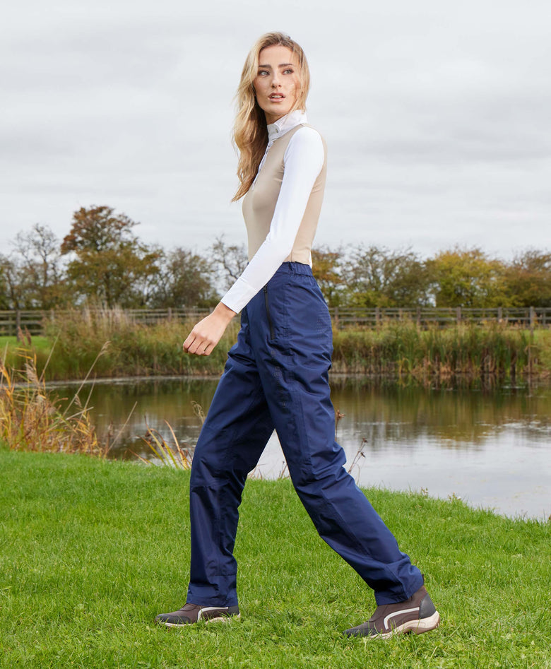 Premier Equine Petra duo waterproof trousers - navy