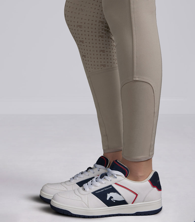 Premier Equine Filetto Women's Gel Full Seat Riding Breeches - Beige (Standard Rise)