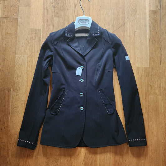 Animo black Show Jacket ladies size 4 (i36) / girls 10/11