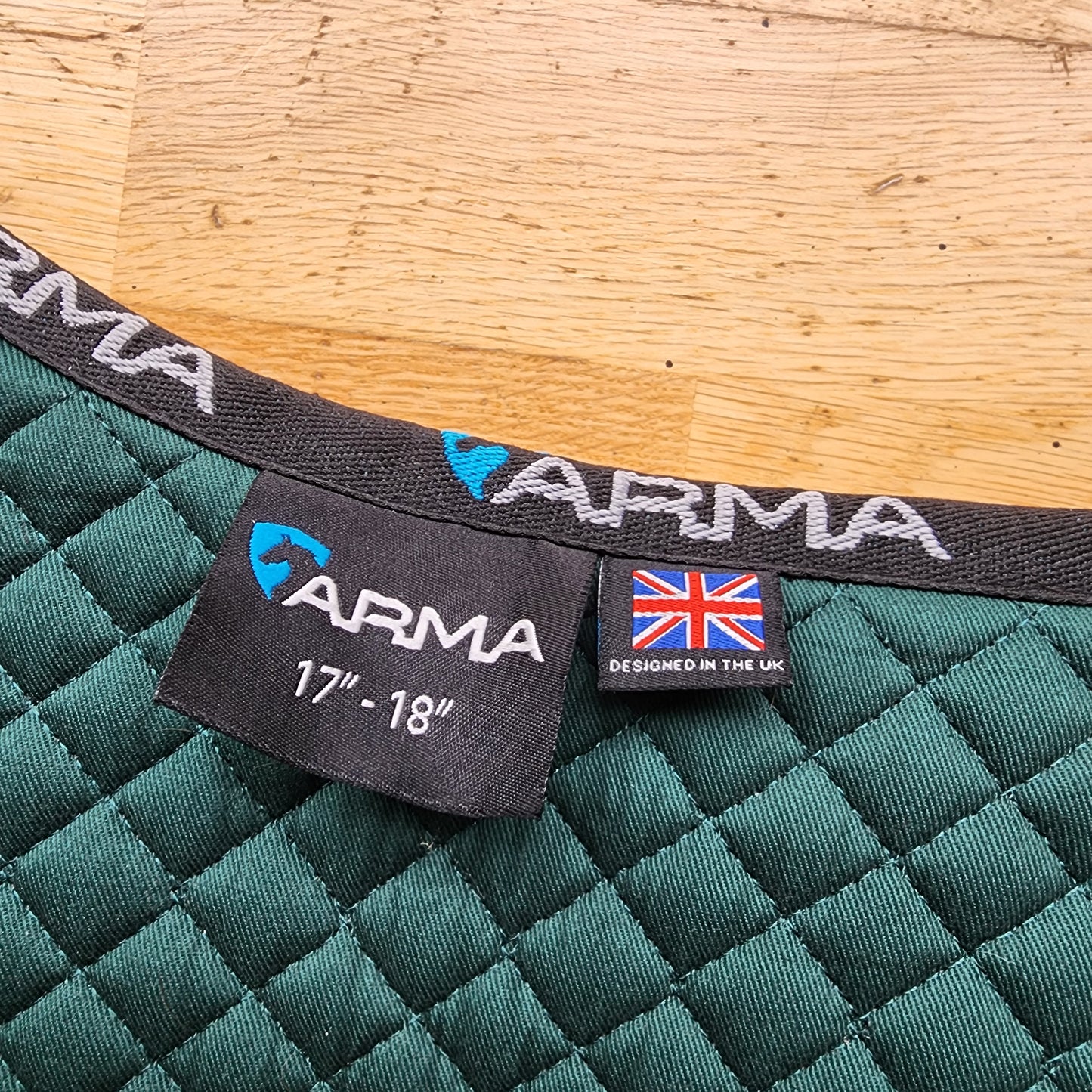 Shires ARMA Saddle pad, green, full size