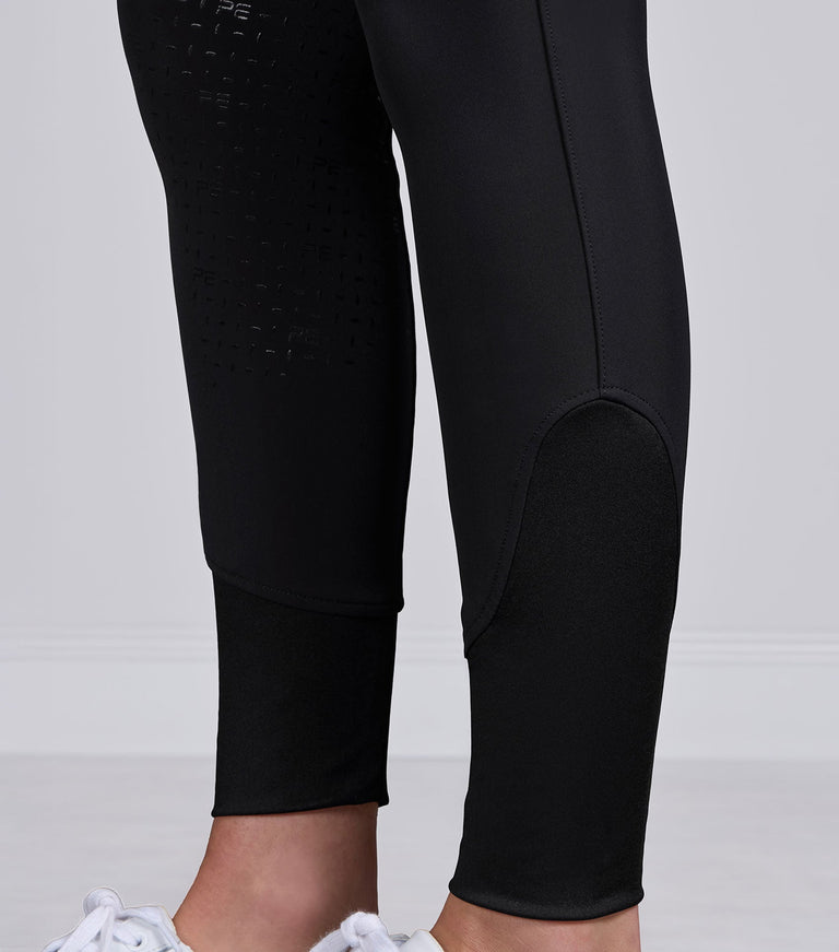 Premier Equine Torino II Women's Gel Full Seat Riding Breeches - Black (High Rise)