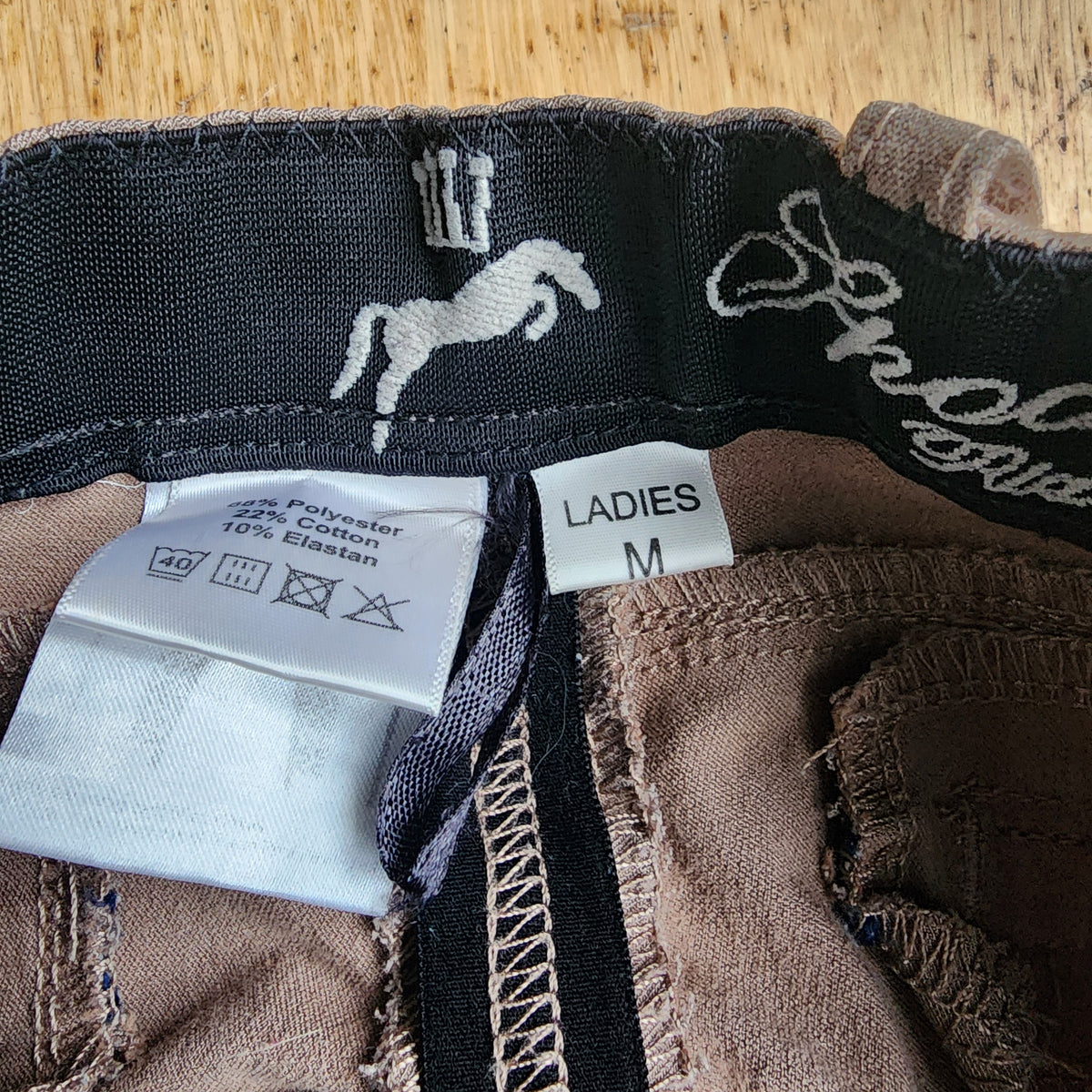 Spooks beige breeches, ladies size M / UK 8, pre-loved