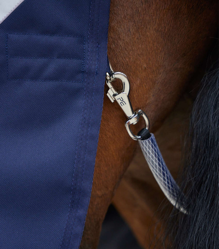 Premier Equine Stratus 600 Series 0g Turnout Rug with Classic Neck Cover (Navy or Purple)