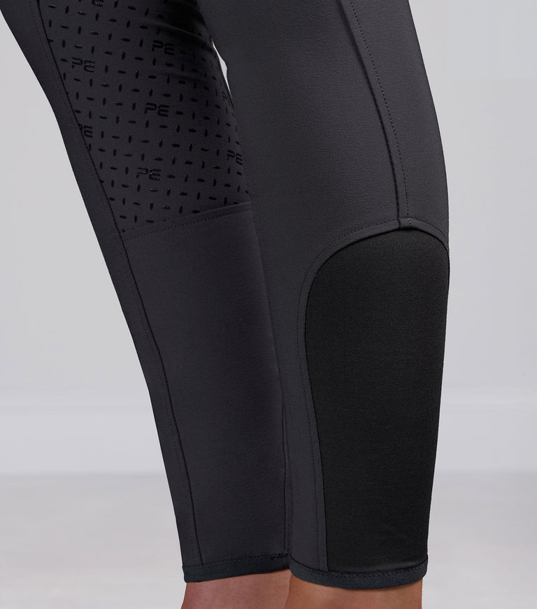 Premier Equine Filetto Women's Gel Full Seat Riding Breeches - Grey (Standard Rise)