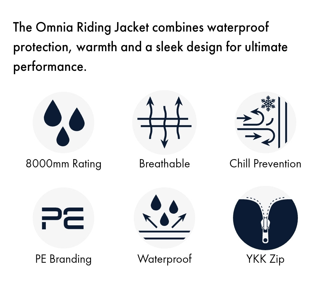 Premier Equine Omnia  Womens Waterproof Riding Jacket