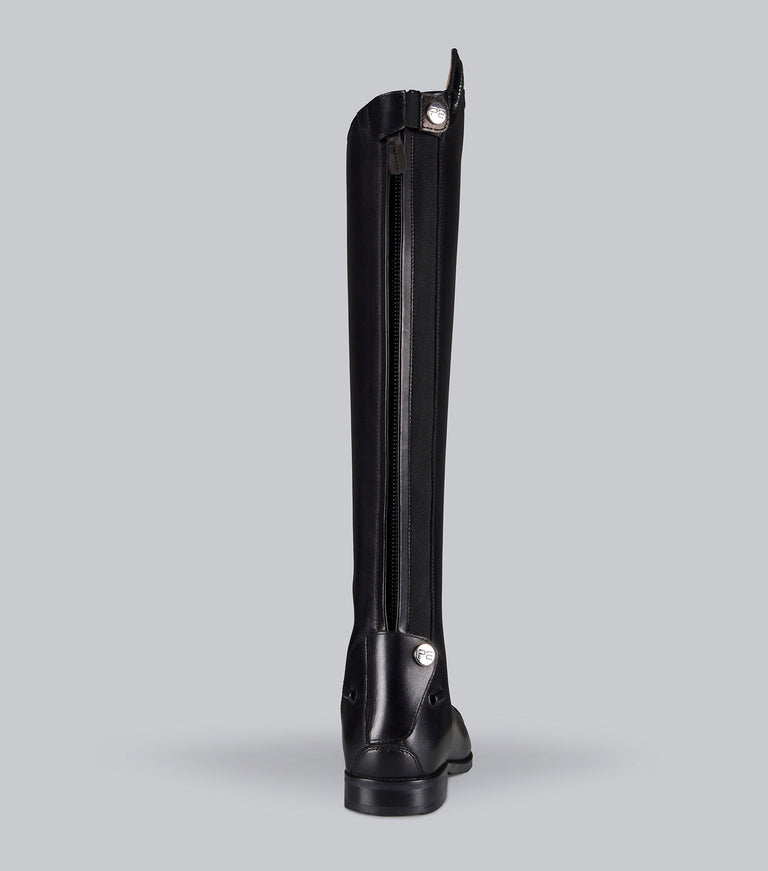 Premier Equine Astra Ladies Lace Front Tall Leather Riding Boots - Black