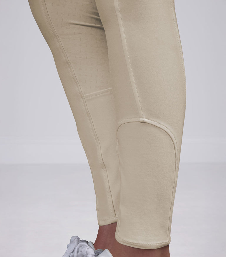 Premier Equine Filetto Women's Gel Full Seat Riding Breeches - Vanilla (Standard Rise)