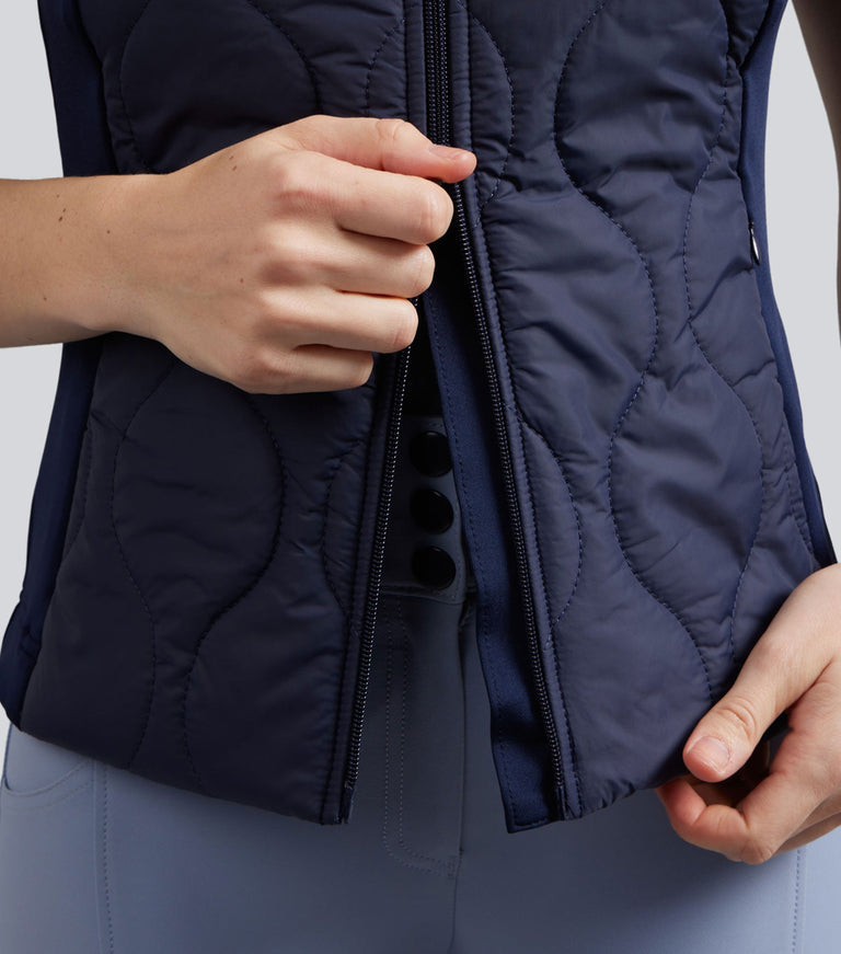 Premier Equine Campani Womens Quilted Riding Vest / Gilet
