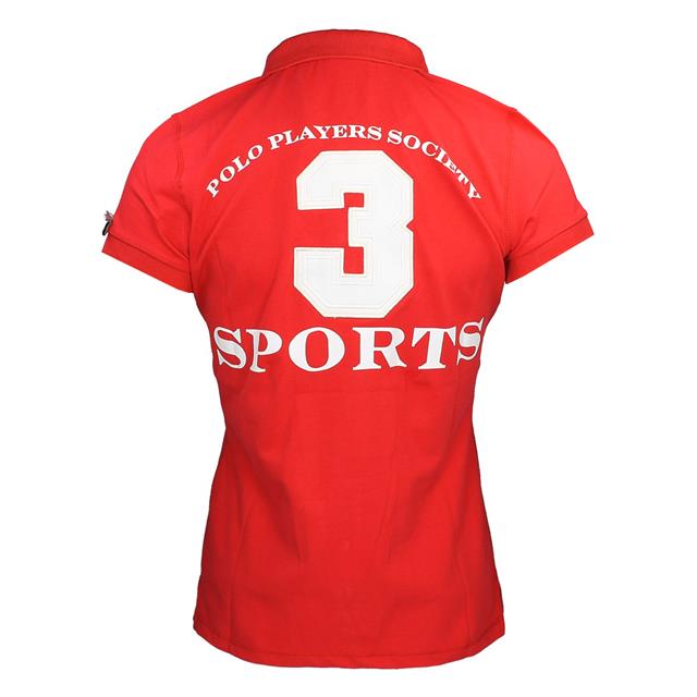 HV Polo riding shirt, Size S, red, pre-loved