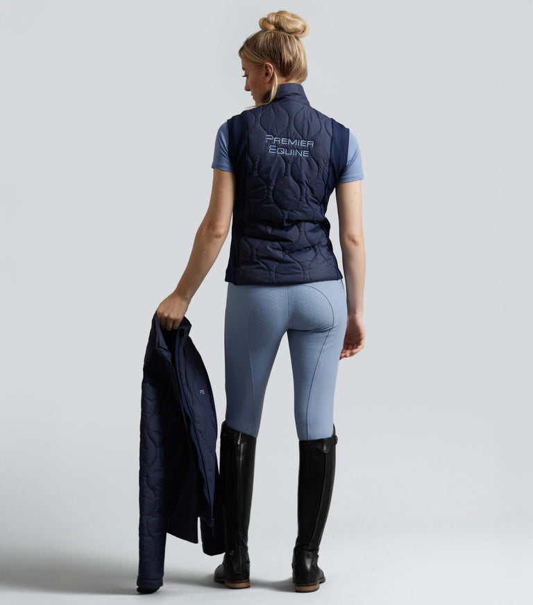 Premier Equine Campani Womens Quilted Riding Vest / Gilet