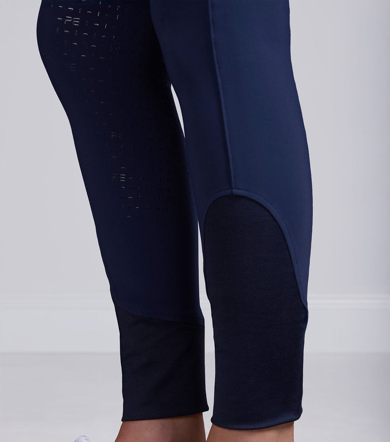 Premier Equine Torino II Women's Gel Full Seat Riding Breeches - Navy (High Rise)