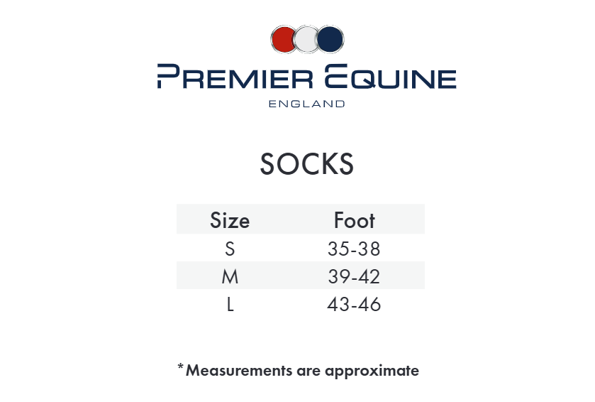 Premier Equine Sports Series Riding Socks (1 Pair)