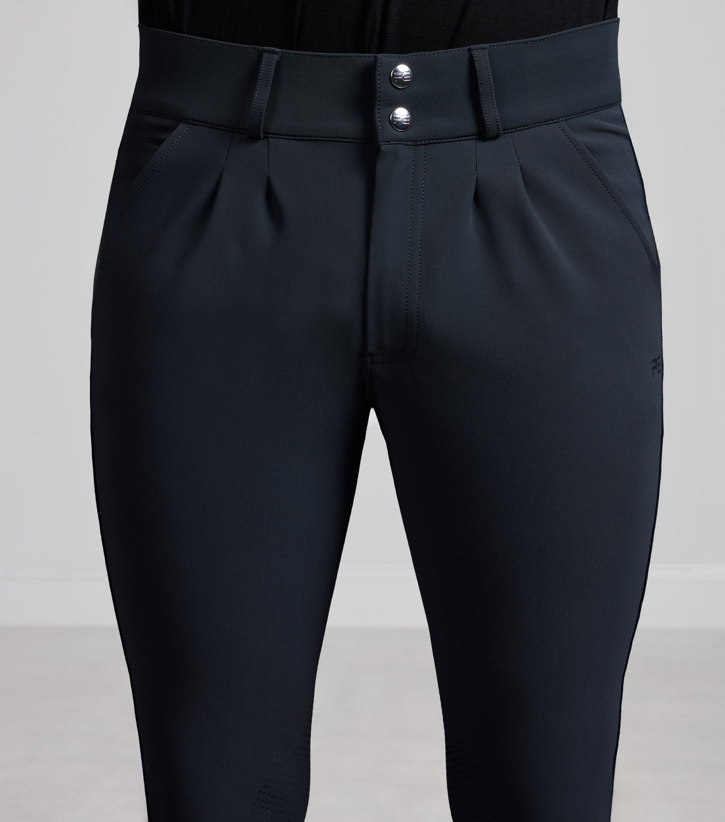 Description:Verismo Men's Gel Knees Riding Breeches_Colour:Anthracite_Position:2