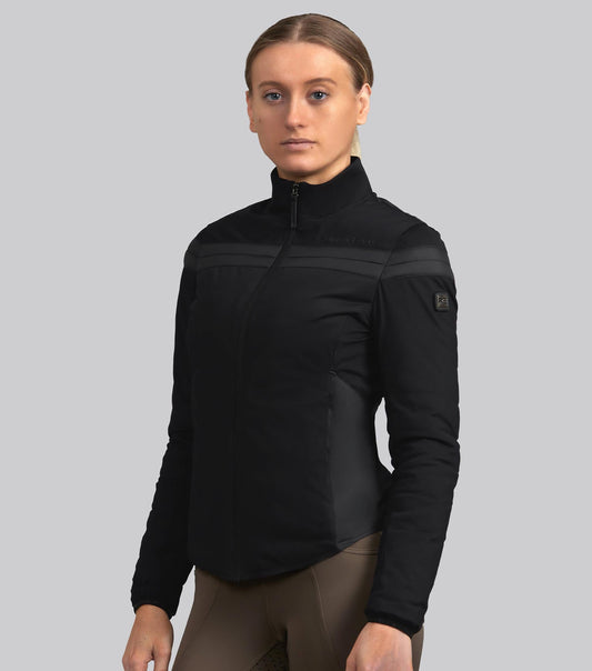 Description:Vivace Lightweight Training Jacket_Colour:Jet Black_Position:1