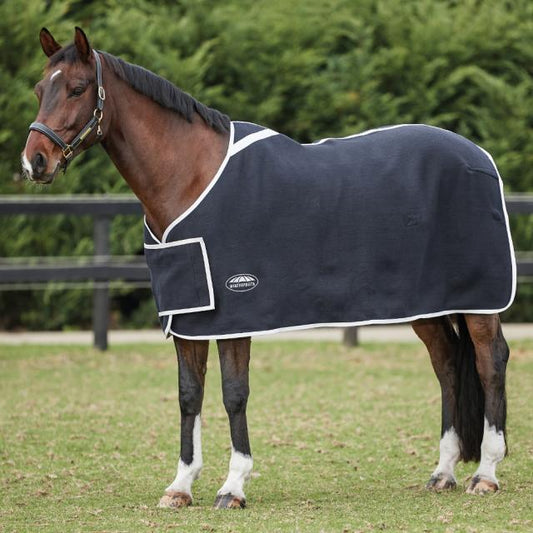 Weatherbeeta Wool travel / show / stable rug with Chest Panel . NZ 5'3 (UK 6'6)