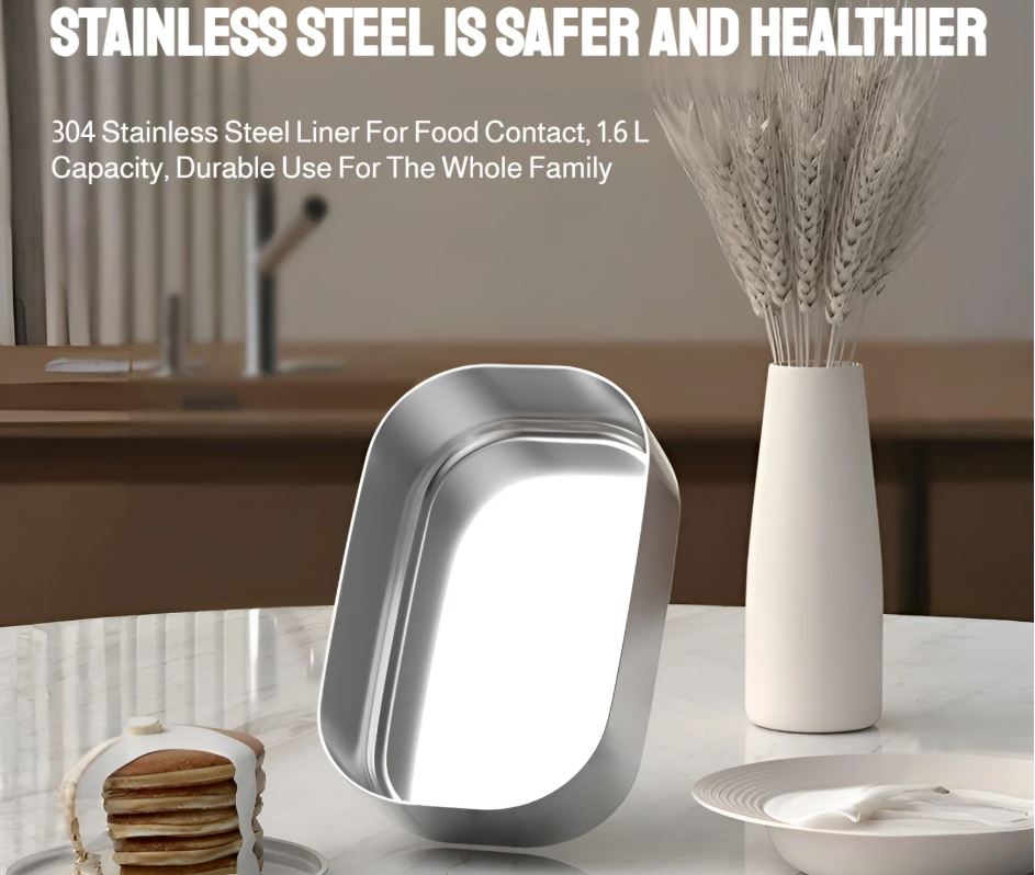 ETS 1.4L Automatic Yogurt (yoghurt) Maker (includes stainless steel inner bowl and 9 glass cups)