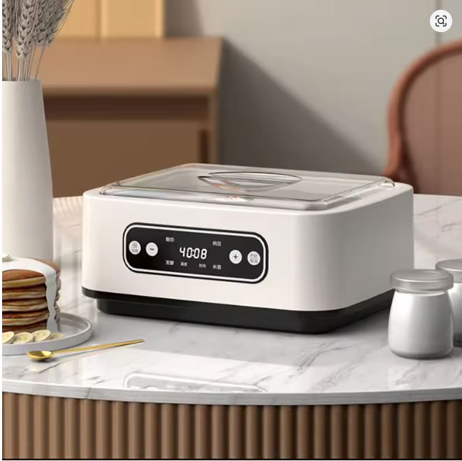 ETS 1.4L Automatic Yogurt (yoghurt) Maker (includes stainless steel inner bowl and 9 glass cups)