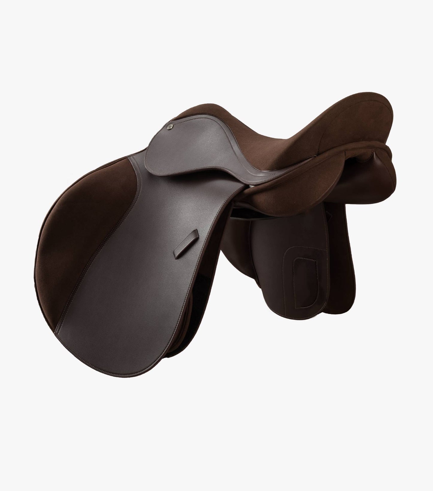 Premier Equine Synthetic Suede GP Saddle (Brown)