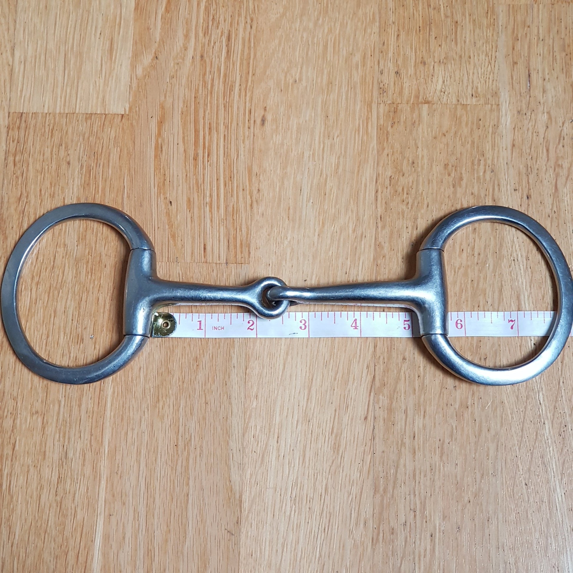 Stainless Steel eggbutt snaffle bit - Robyn's Tack Room 