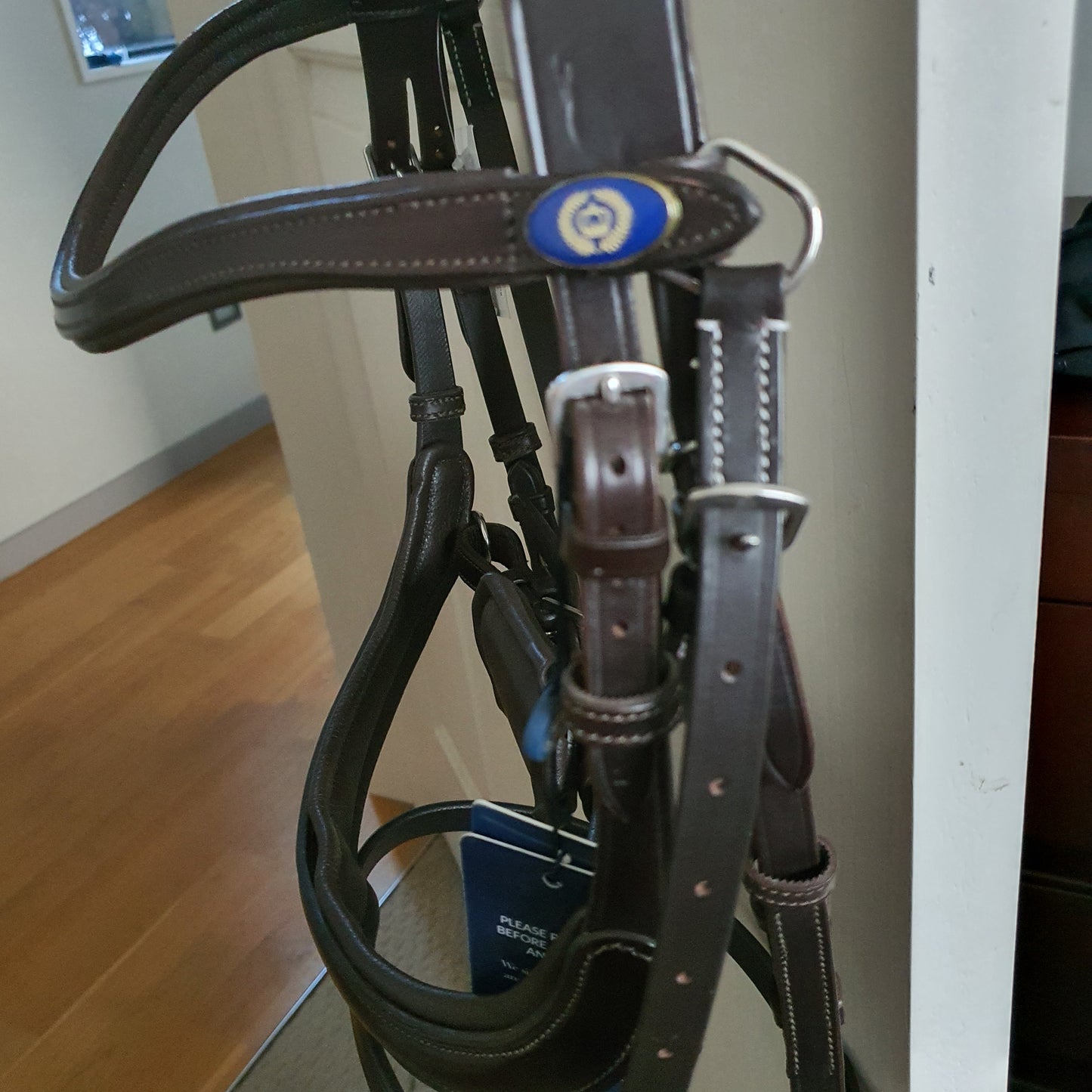 PS of Sweden brown Paladin bridle, Full size (size 3)