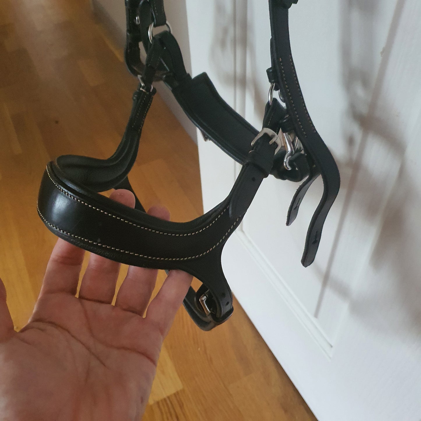 PS of Sweden black Pioneer bridle, size 4 (X full size). Brand new