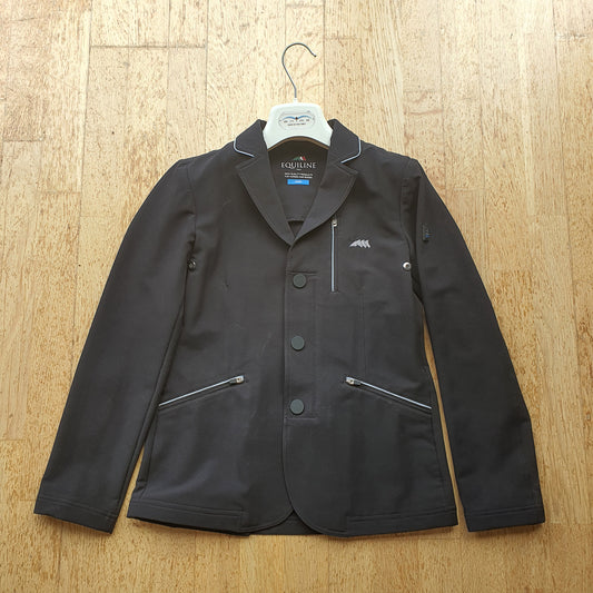 Equiline boys black show jacket  (boys size / age 12/13)