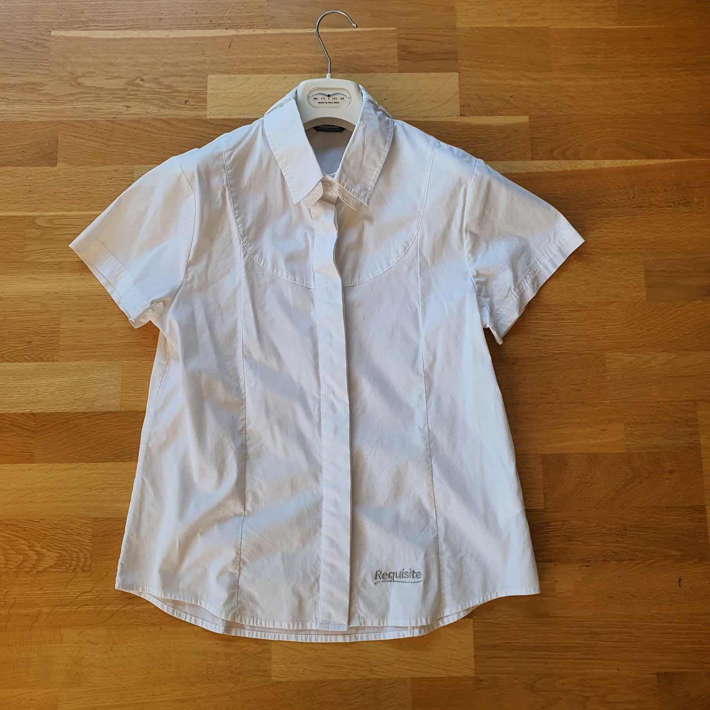 Requisite white show shirt girls age 12