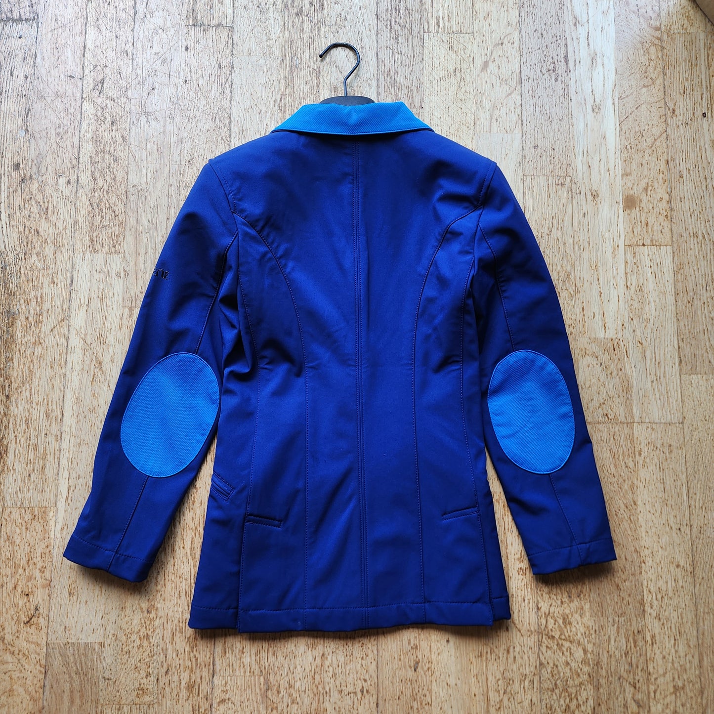 Caldene blue show jacket, girls size 10