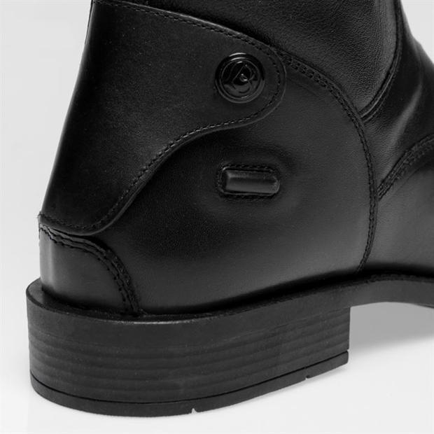 Brogini Como Mens Long Laced Leather Riding Boots (Black)