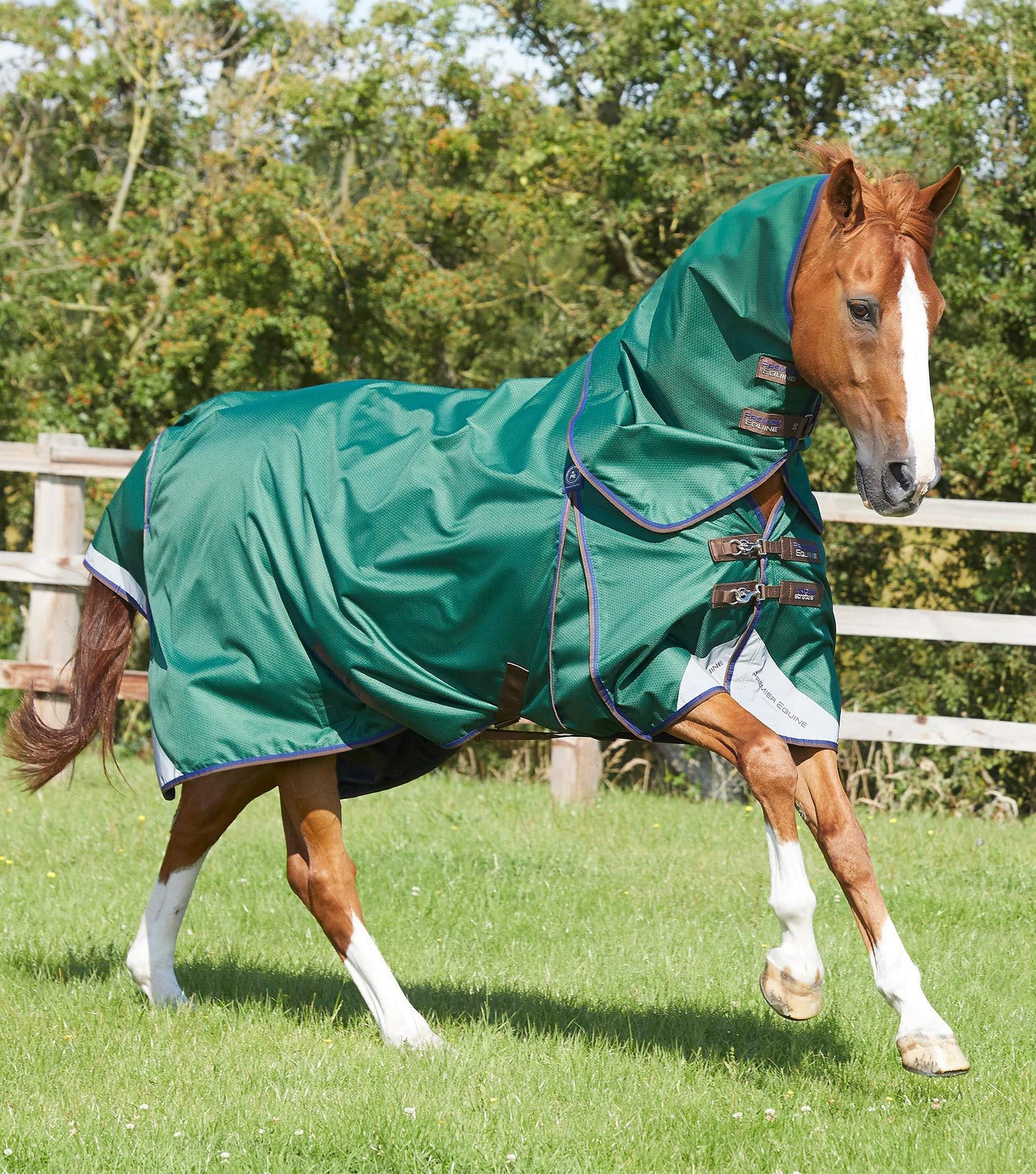 Premier Equine Akoni 0g Turnout Rug with Classic Neck Cover