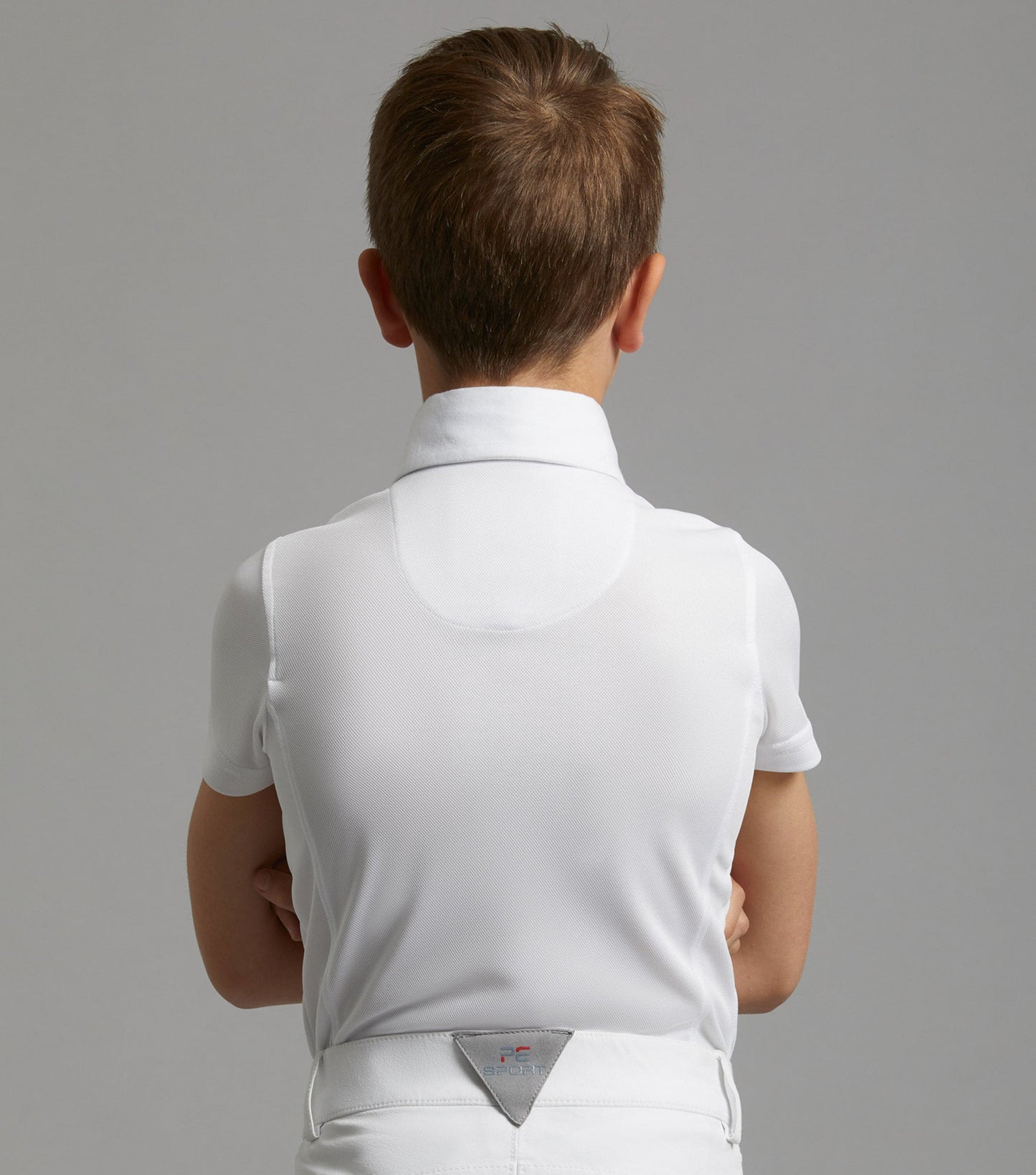 Premier Equine Mini Antonio Boy's Short Sleeve Show Shirt