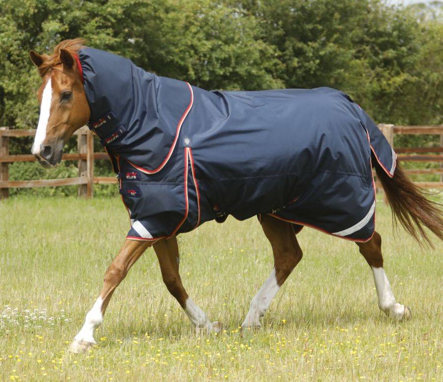 Premier Equine Buster 100g Turnout Rug with Snug Fit Neck Cover