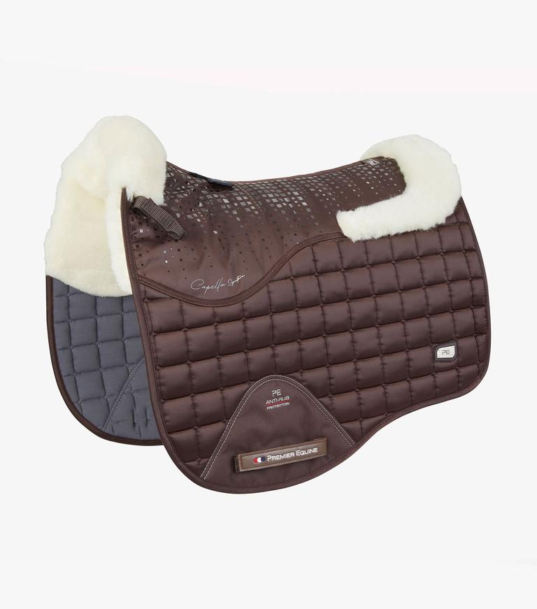 Premier Equine Capella Close Contact Merino Wool Dressage Square Saddle Pad