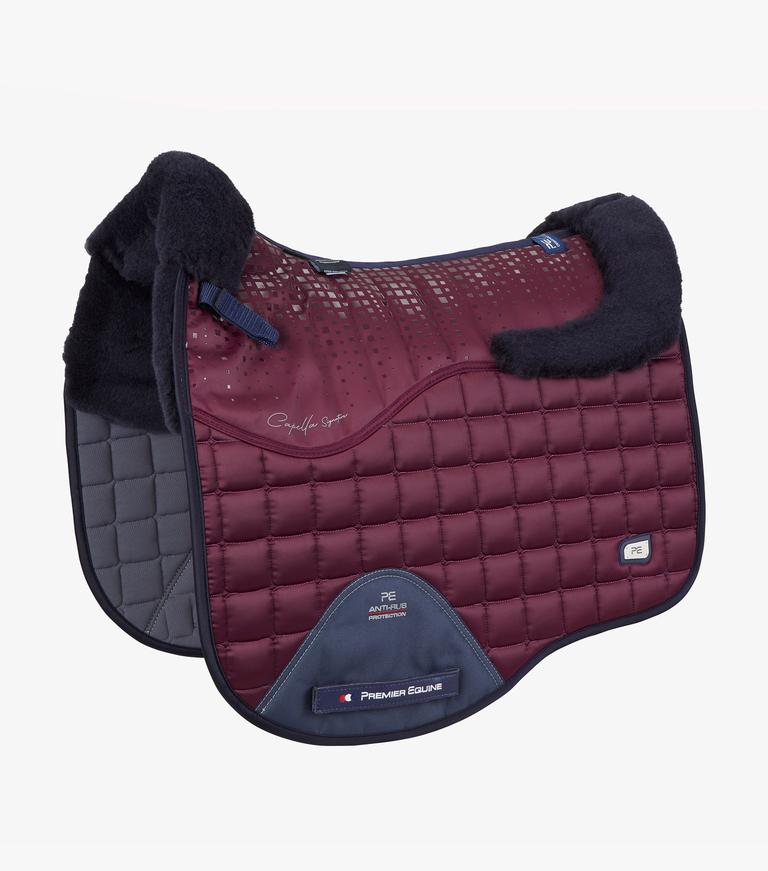 Premier Equine Capella Close Contact Merino Wool Dressage Square Saddle Pad