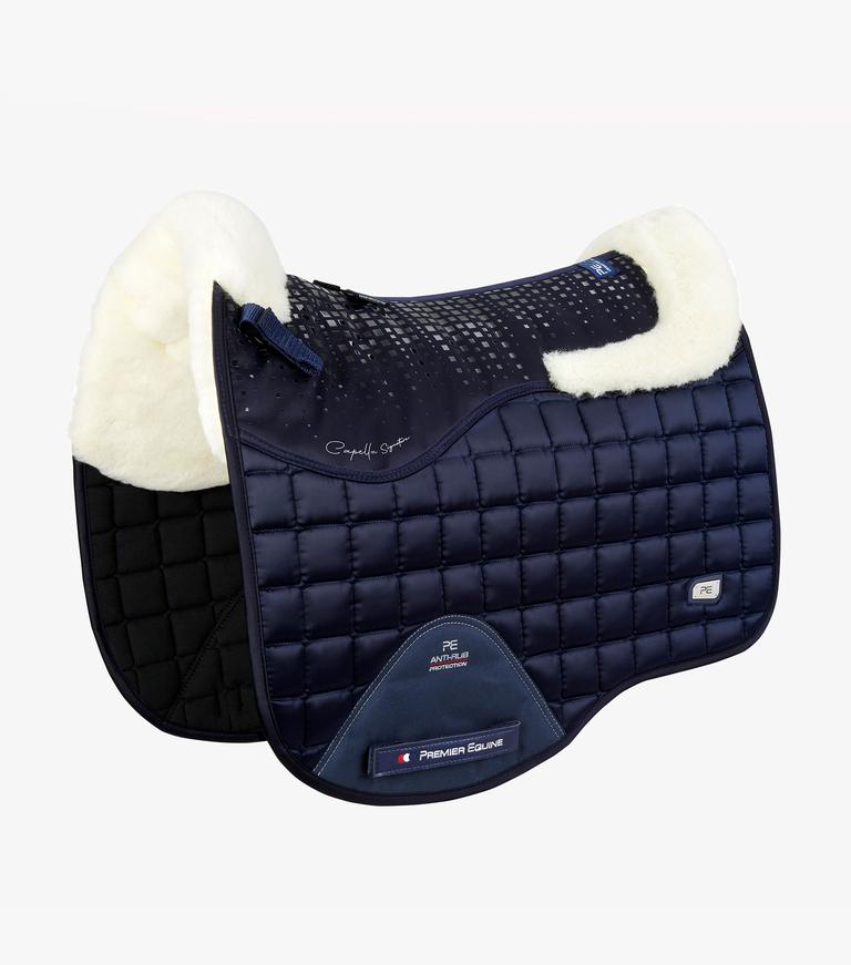 Premier Equine Capella Close Contact Merino Wool Dressage Square Saddle Pad