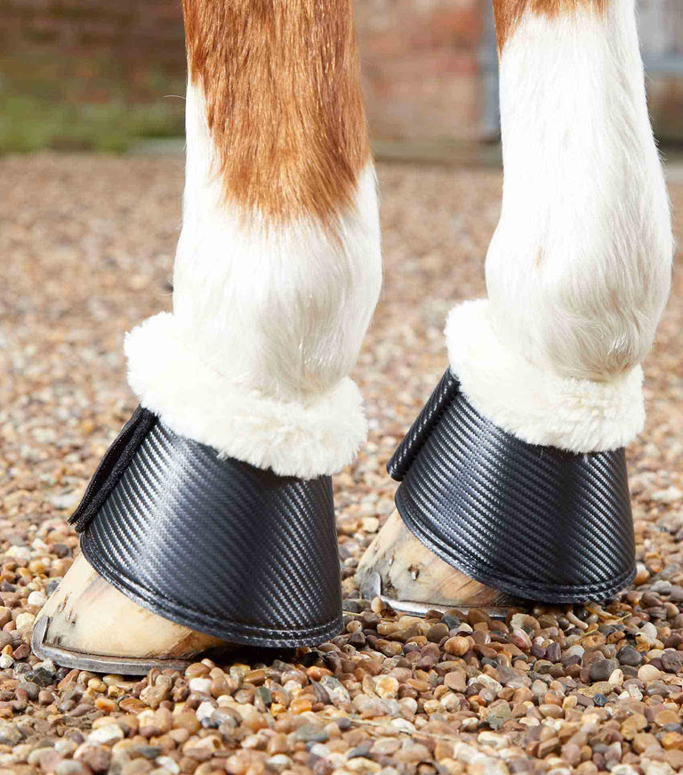 Premier Equine Carbon Tech Techno Wool Over Reach Boots
