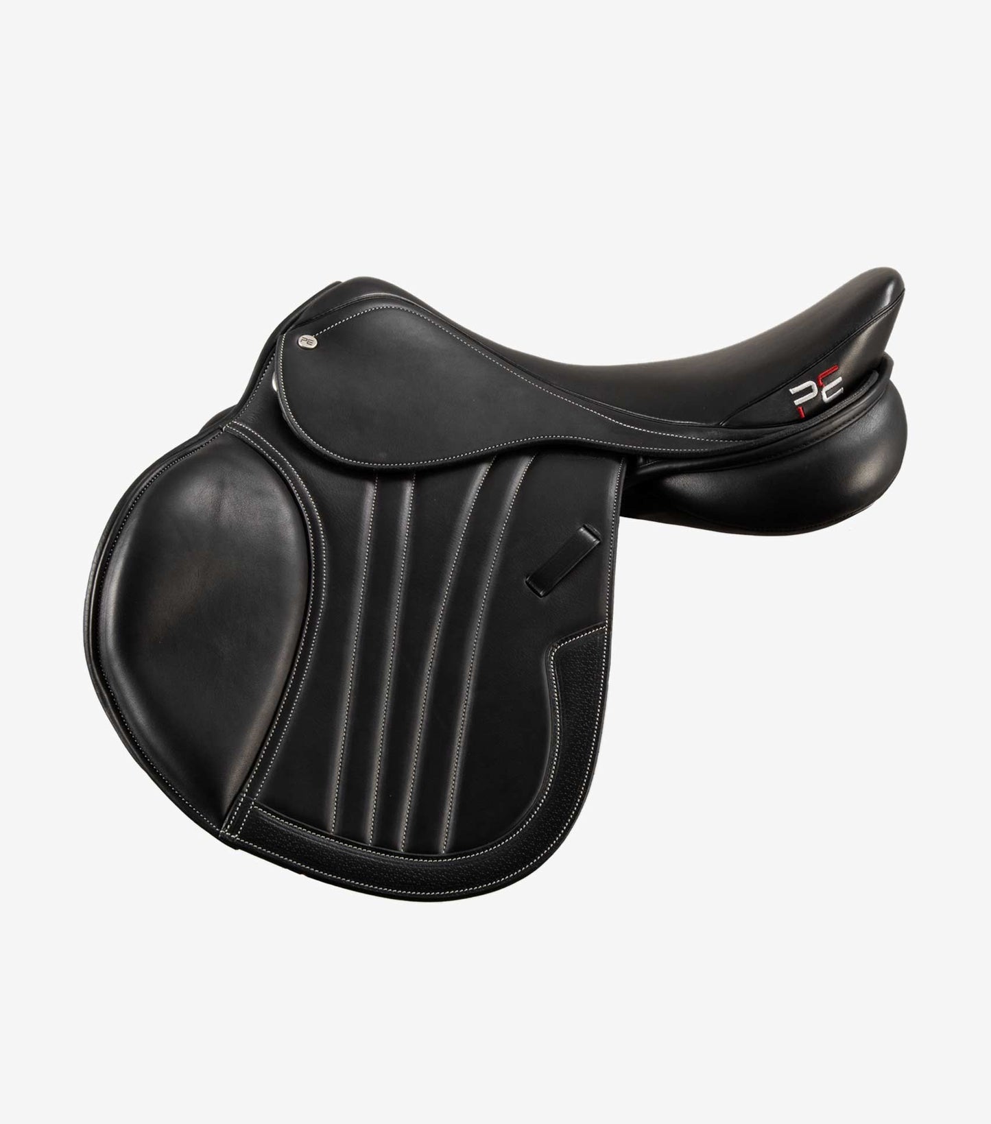 Premier Equine Chamonix Leather Close Contact Jump Saddle (Black)