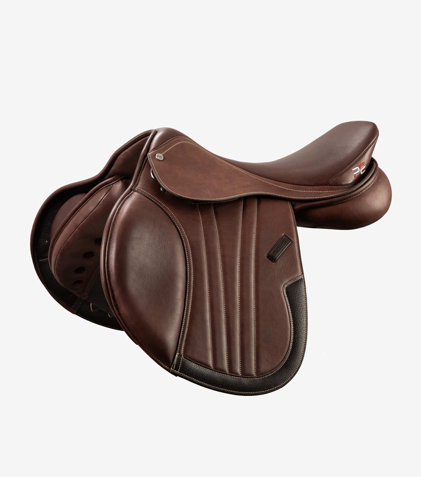 Premier Equine Chamonix Leather Close Contact Jump Saddle (Brown)