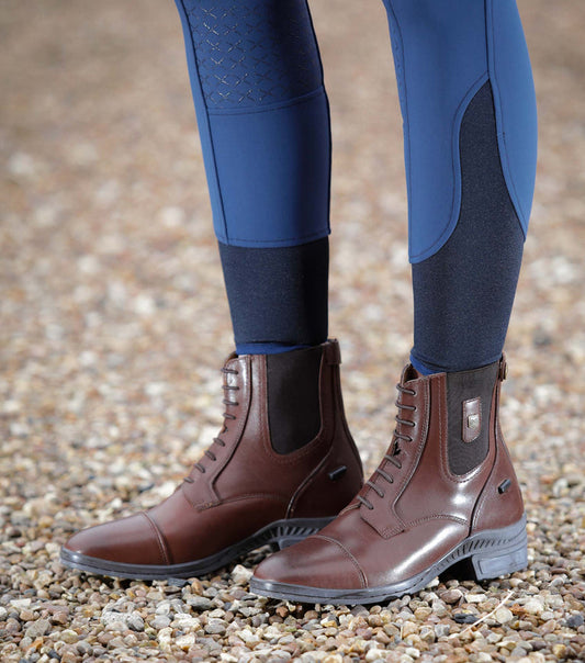 Premier Equine Denver Ladies Leather Paddock/Riding Boots - Brown