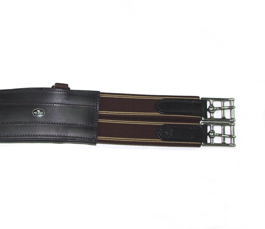 Premier Equine Lizzano Anatomic Leather Stud Girth (available in brown and in black)