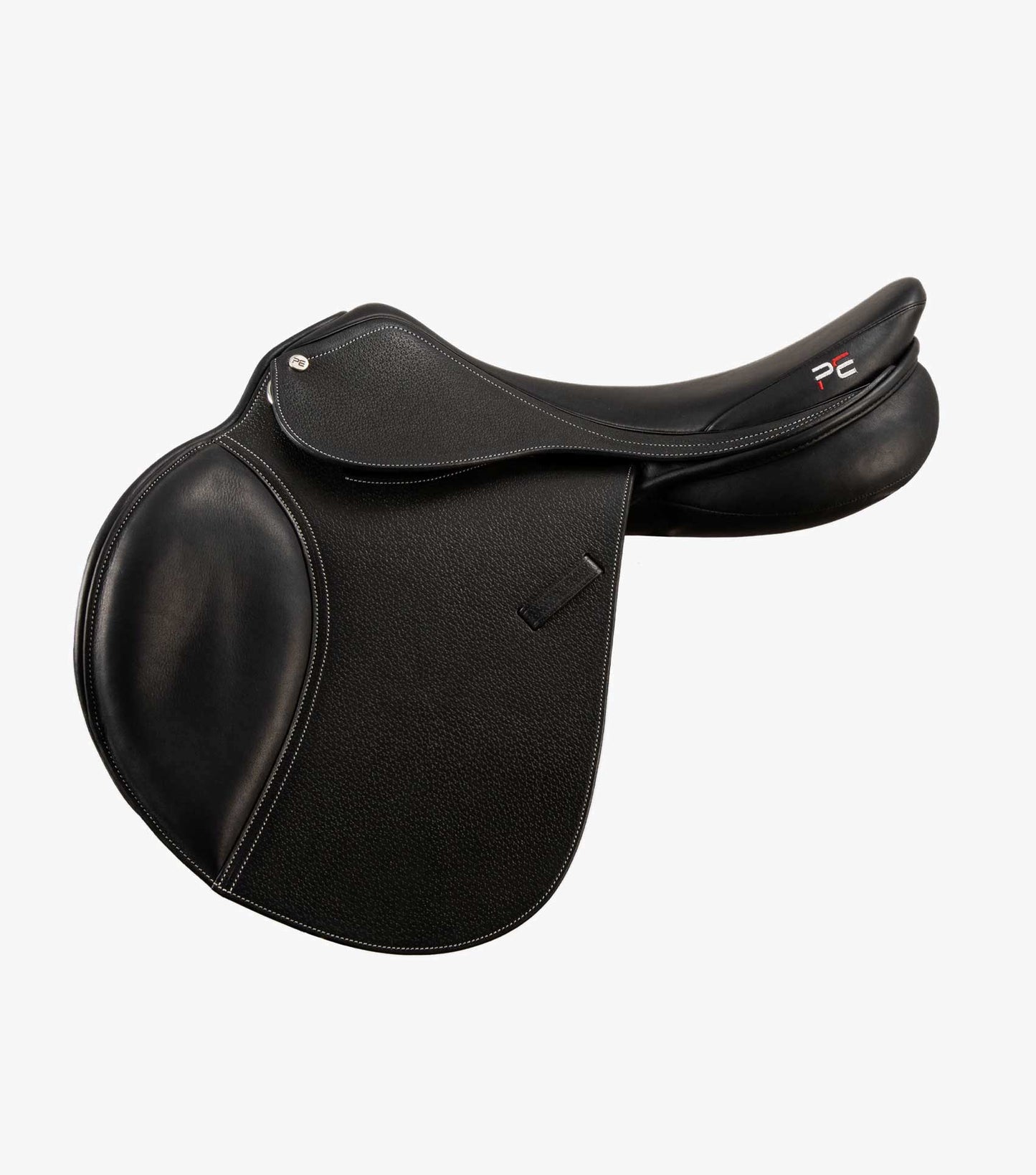 Premier Equine Lyon Leather Close Contact Jump Saddle (Black)