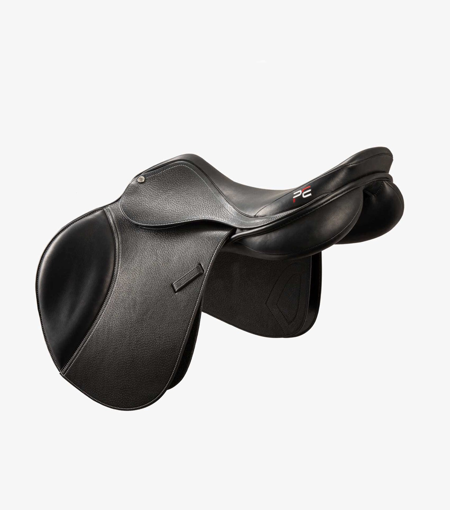 Premier Equine Lyon Leather Close Contact Jump Saddle (Black)