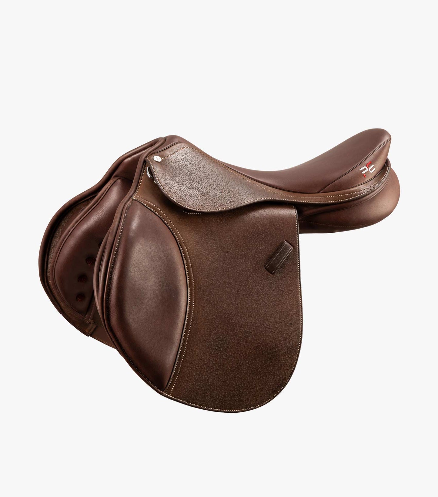 Premier Equine Lyon Leather Close Contact Jump Saddle (Brown)