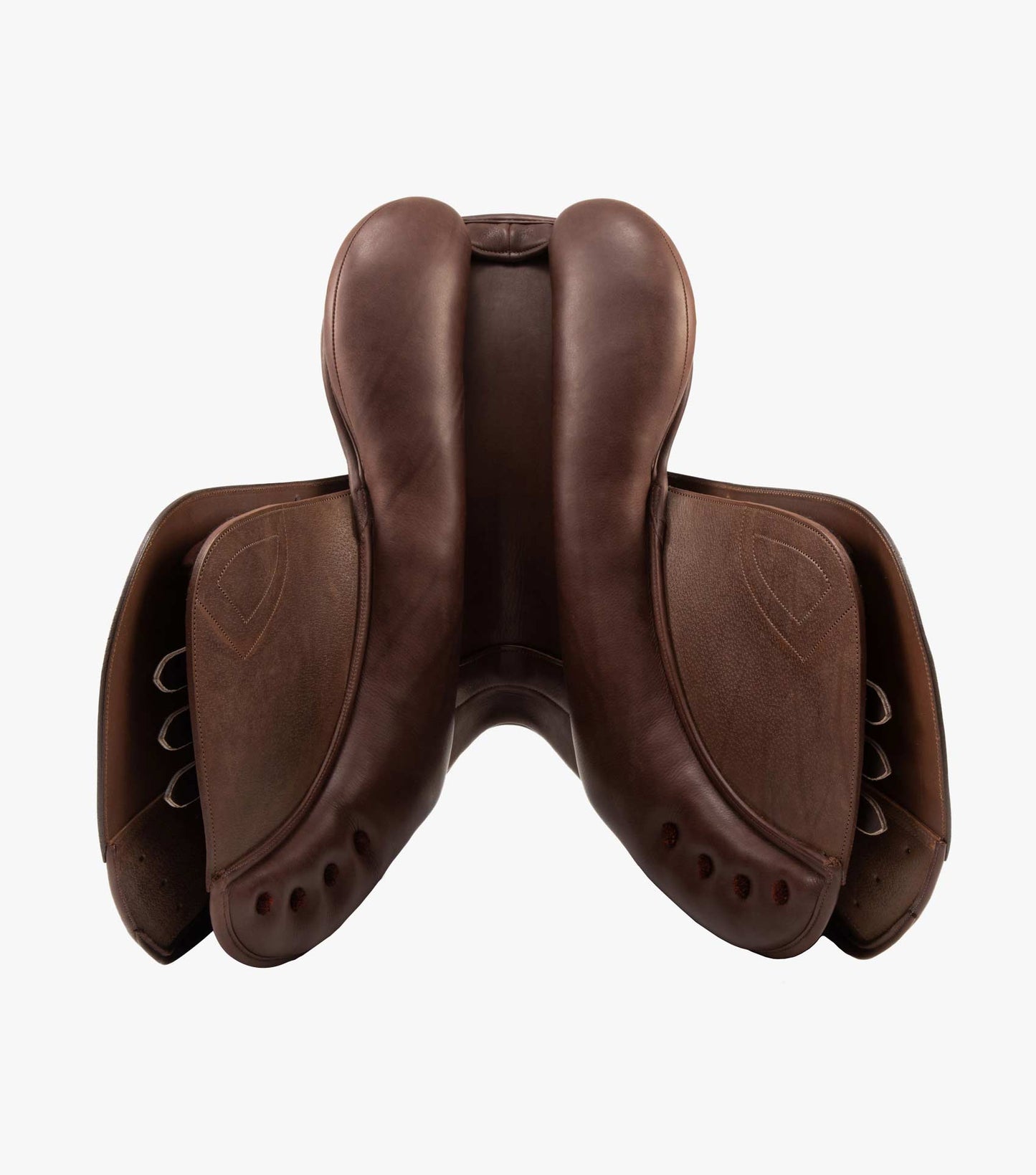 Premier Equine Lyon Leather Close Contact Jump Saddle (Brown)