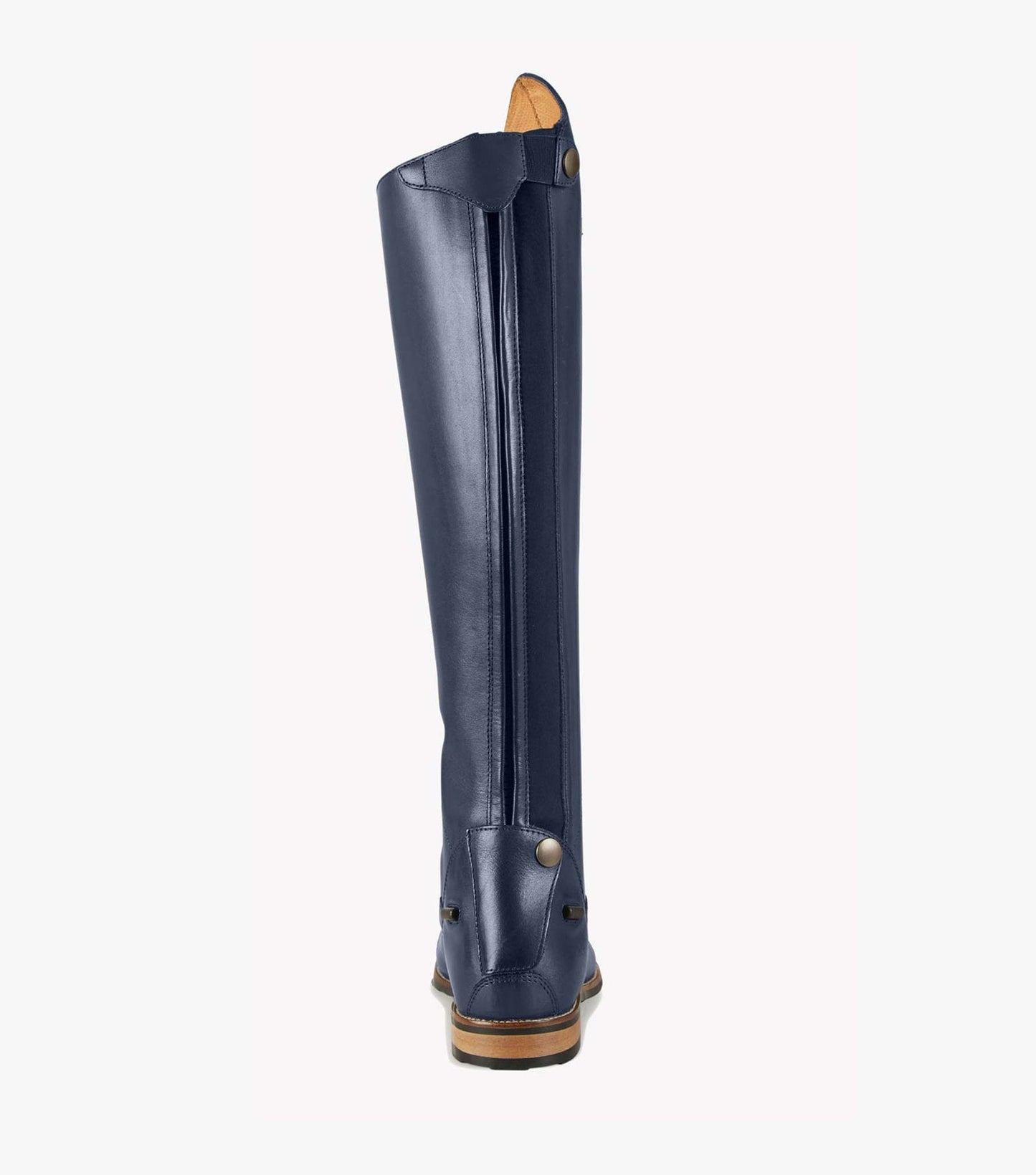 Premier Equine Maurizia Ladies Lace Front Tall Leather Riding Boots - Navy