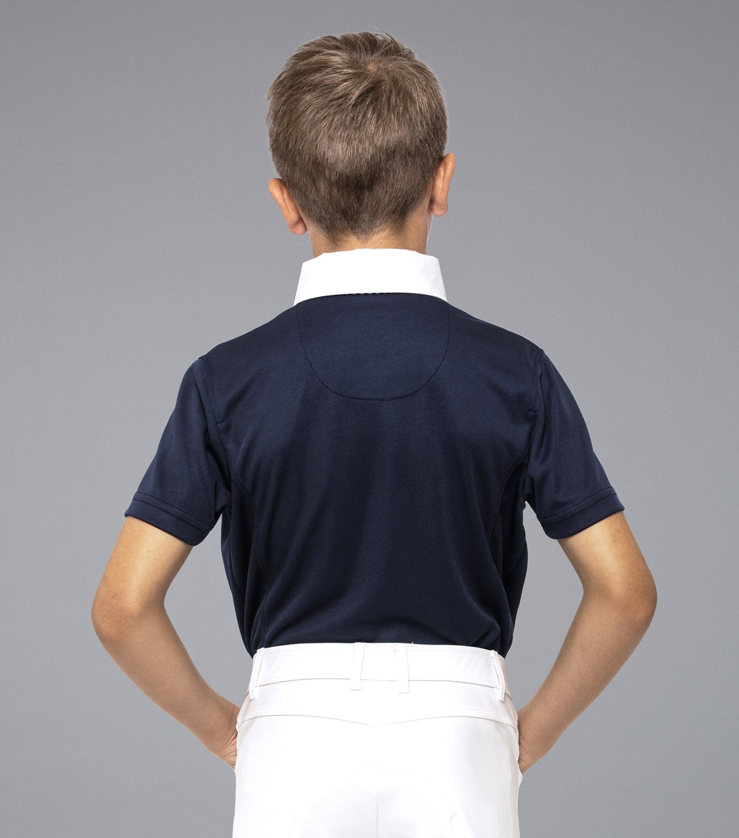 Premier Equine Mini Antonio Boy's Short Sleeve Show Shirt