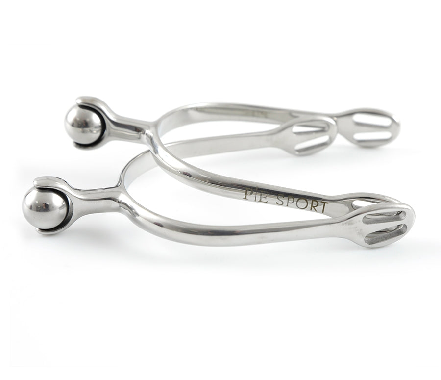 Premier Equine Stainless Steel Roller Ball Spurs