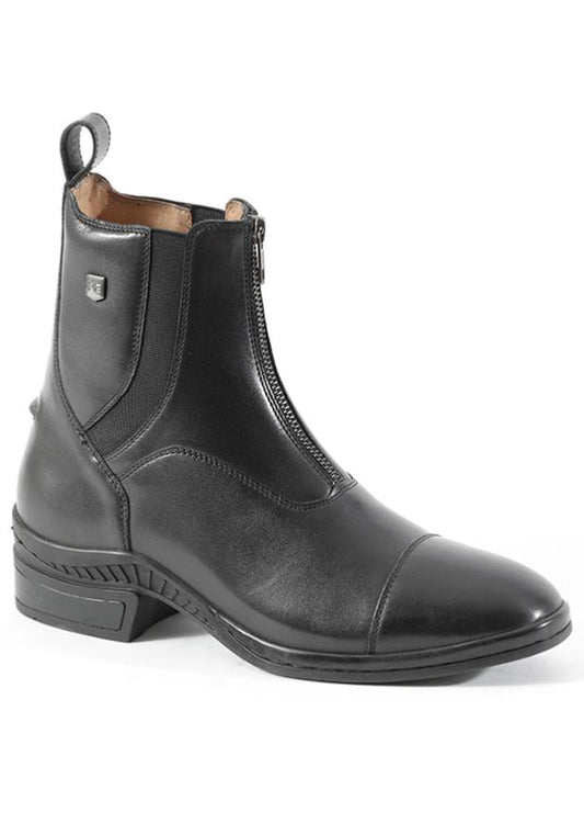 Men's Premier Equine Balmoral Leather Paddock / Riding Boots - black
