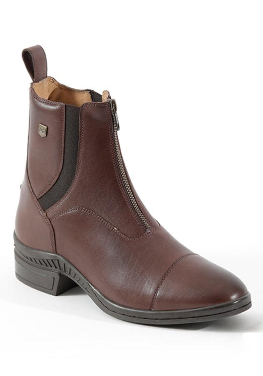 Men's Premier Equine Balmoral Leather Paddock / Riding Boots  - brown