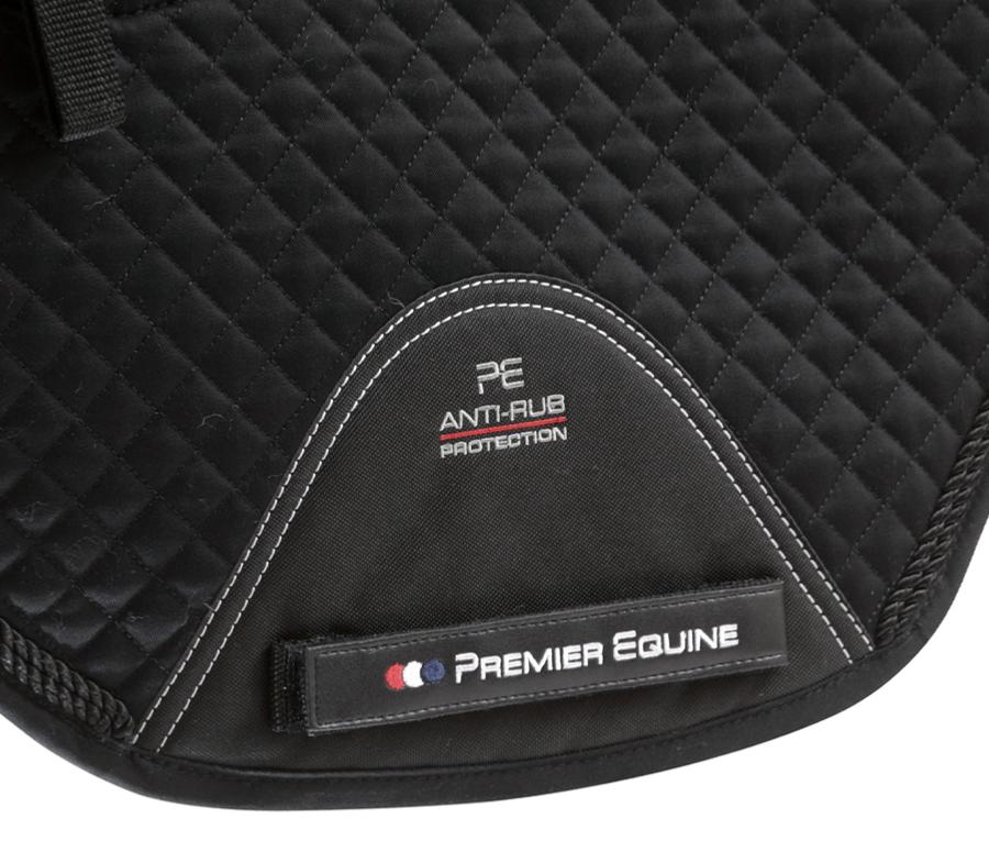 Premier Equine Close Contact Merino Wool European Saddle Pad - GP/Jump Square - Full size